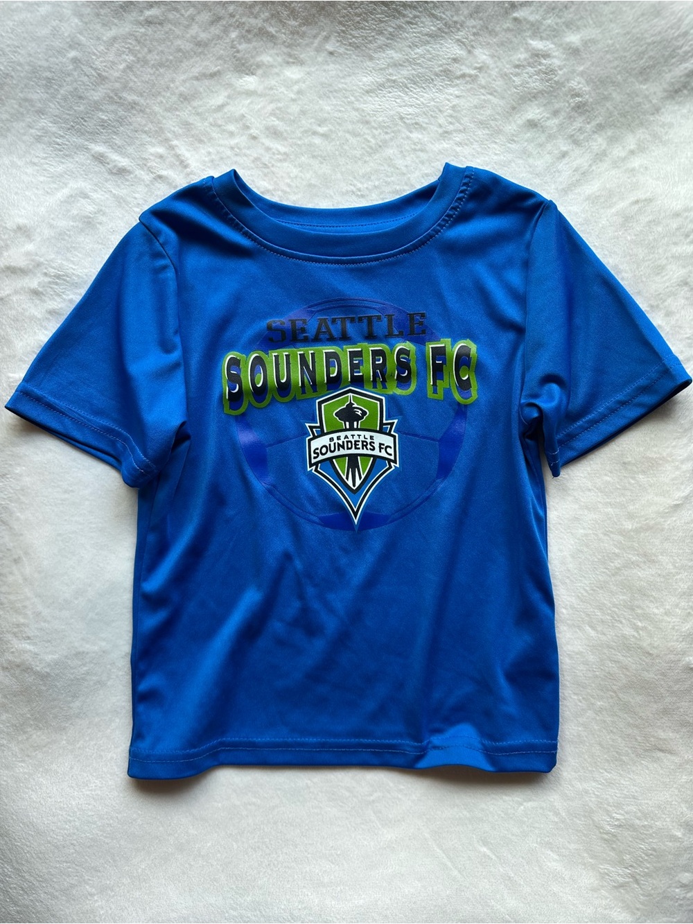 Seattle Sounders FC Kids Blue Graphic Tee